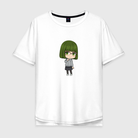 Мужская футболка хлопок Oversize с принтом Милая Сакура | Horimiya в Санкт-Петербурге, 100% хлопок | свободный крой, круглый ворот, “спинка” длиннее передней части | anime | horimiya | sakura kouno | аниме | анимэ | сакура коно | хоримия