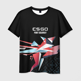 Мужская футболка 3D с принтом cs:go   Point Disarray 2022 (Буйство красок) в Санкт-Петербурге, 100% полиэфир | прямой крой, круглый вырез горловины, длина до линии бедер | 0x000000123 | ak 47 | csgo | point disarray | буйство красок | ксго