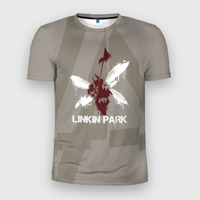 Мужская футболка 3D Slim с принтом Linkin Park   Hybrid Theory (2022) в Белгороде, 100% полиэстер с улучшенными характеристиками | приталенный силуэт, круглая горловина, широкие плечи, сужается к линии бедра | 0x000000123 | chester | hybrid theory | linkin park | честер