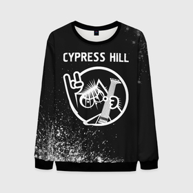 Мужской свитшот 3D с принтом Cypress Hill   КОТ   Арт в Тюмени, 100% полиэстер с мягким внутренним слоем | круглый вырез горловины, мягкая резинка на манжетах и поясе, свободная посадка по фигуре | Тематика изображения на принте: band | cypress | cypress hill | hill | metal | rock | группа | кот | краска | краски | рок | сайпресс | хилл