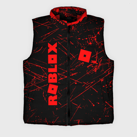 Мужской жилет утепленный 3D с принтом ROBLOX красный логотип в Санкт-Петербурге,  |  | roblox | игра | компьютерная игра | логотип | онлайн | онлайн игра | роблакс | роблокс