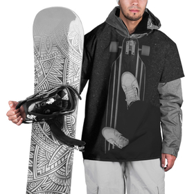 Накидка на куртку 3D с принтом Skateboard Black , 100% полиэстер |  | Тематика изображения на принте: skateboard | доска для скейта | скейт | скейт спорт | скейтбординг