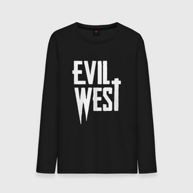 Мужской лонгслив хлопок с принтом Evil west logo в Тюмени, 100% хлопок |  | Тематика изображения на принте: evil west | game | games | witchfire | адский запад | ивел вэст | игра | игры