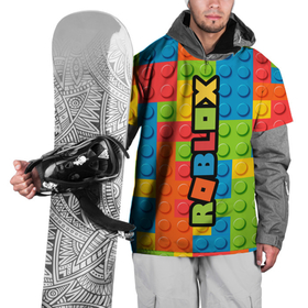 Накидка на куртку 3D с принтом Roblox Games в Курске, 100% полиэстер |  | color | roblox | лего | роблокс | роблокс игры