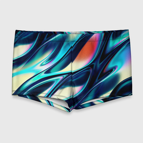 Мужские купальные плавки 3D с принтом Abstract Wave , Полиэстер 85%, Спандекс 15% |  | Тематика изображения на принте: абстракция | волны | жидкость | краска | красочная | линии | разноцветная | смешение цветов | яркая