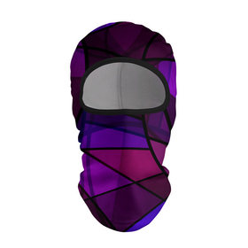 Балаклава 3D с принтом Абстрактный в пурпурных тонах узор в Тюмени, 100% полиэстер, ткань с особыми свойствами — Activecool | плотность 150–180 г/м2; хорошо тянется, но при этом сохраняет форму. Закрывает шею, вокруг отверстия для глаз кайма. Единый размер | Тематика изображения на принте: abstraction | purple | абстрактный узор | круги | пурпурный | современный | фиолетовый
