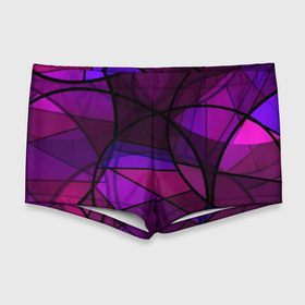 Мужские купальные плавки 3D с принтом Абстрактный в пурпурных тонах узор в Тюмени, Полиэстер 85%, Спандекс 15% |  | Тематика изображения на принте: abstraction | purple | абстрактный узор | круги | пурпурный | современный | фиолетовый