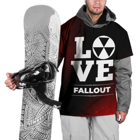 Накидка на куртку 3D с принтом Fallout Love Классика в Курске, 100% полиэстер |  | 