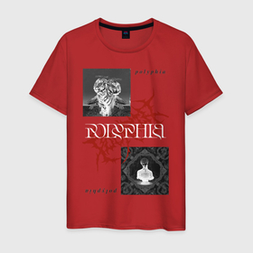 Мужская футболка хлопок с принтом Polyphia , 100% хлопок | прямой крой, круглый вырез горловины, длина до линии бедер, слегка спущенное плечо. | music | newlevelsnewdevils | polyphia | renaissance | музыка | полифия