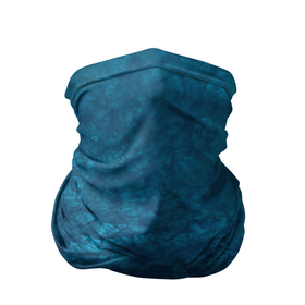 Бандана-труба 3D с принтом Синий абстрактный мраморный узор в Новосибирске, 100% полиэстер, ткань с особыми свойствами — Activecool | плотность 150‒180 г/м2; хорошо тянется, но сохраняет форму | blue marble | gradient | marble | мрамор | мраморный узор | синий
