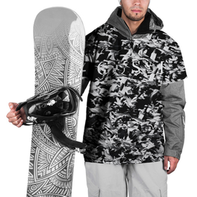 Накидка на куртку 3D с принтом GUSSI STYLE в Курске, 100% полиэстер |  | Тематика изображения на принте: gussi | гуси | камуфляж | паттерн | паттерны | прикол | черно   белая | черно   белое
