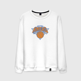 Мужской свитшот хлопок с принтом Нью Йорк Никс NBA в Белгороде, 100% хлопок |  | nba | new york knicks | баскетбол | нба | нью йорк никс