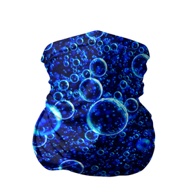 Бандана-труба 3D с принтом Неоновое множество пузырей   Синий в Курске, 100% полиэстер, ткань с особыми свойствами — Activecool | плотность 150‒180 г/м2; хорошо тянется, но сохраняет форму | abstraction | art | artwork | bubbles | colorful | colors | neon | surrealism | абстракция | арт | искусство | неон | пузыри | разноцветный | сюрреализм | цвета