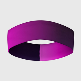 Повязка на голову 3D с принтом VIOLET  gradient в Кировске,  |  | gradient | violet | абстрактный рисунок | градиент | фиолетовый | цвета