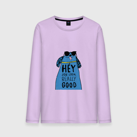 Мужской лонгслив хлопок с принтом Good dog в городе Новоалтайск, 100% хлопок |  | dog | пес | песики | собаки | фразы