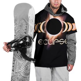 Накидка на куртку 3D с принтом Sun Eclipse в Белгороде, 100% полиэстер |  | eclipse | астрономия | затмение | звезда | космос | солнечное затмение | солнце
