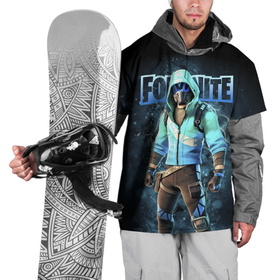 Накидка на куртку 3D с принтом Fortnite   Surf Strider   Кульный чувак   Video game в Санкт-Петербурге, 100% полиэстер |  | character | dude | fortnite | hero | surf strider | video game | видеоигра | волнолом | герой | персонаж | фортнайт | чувак