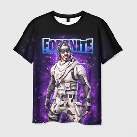 Мужская футболка 3D с принтом Fortnite   Absolute Zero   Hero   Реально кульный чувак в Санкт-Петербурге, 100% полиэфир | прямой крой, круглый вырез горловины, длина до линии бедер | character | dude | fortnite | hero | neon | video game | zero | вмдеоигра | герой | неон | персонаж | фортнайт | чувак