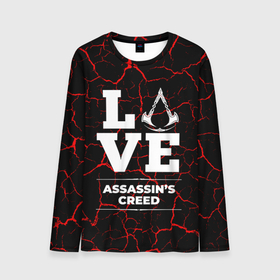 Мужской лонгслив 3D с принтом Assassins Creed Love Классика в Петрозаводске, 100% полиэстер | длинные рукава, круглый вырез горловины, полуприлегающий силуэт | 