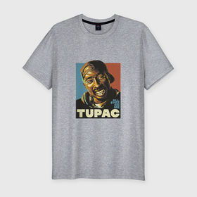 Мужская футболка хлопок Slim с принтом Tupac   All Eyez On me в Тюмени, 92% хлопок, 8% лайкра | приталенный силуэт, круглый вырез ворота, длина до линии бедра, короткий рукав | 2pac | california | hiphop | music | rap | rip | shakur | thuglife | tupac | калифорния | музыка | рэп | рэпер | тупак | хипхоп | шакур
