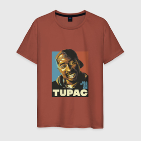 Мужская футболка хлопок с принтом Tupac   All Eyez On me , 100% хлопок | прямой крой, круглый вырез горловины, длина до линии бедер, слегка спущенное плечо. | 2pac | california | hiphop | music | rap | rip | shakur | thuglife | tupac | калифорния | музыка | рэп | рэпер | тупак | хипхоп | шакур