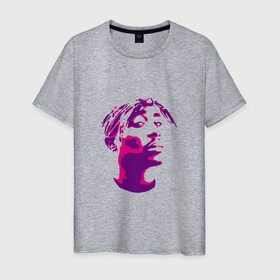 Мужская футболка хлопок с принтом 2pac in pink в Тюмени, 100% хлопок | прямой крой, круглый вырез горловины, длина до линии бедер, слегка спущенное плечо. | 2pac | california | hiphop | music | rap | rip | shakur | thuglife | tupac | калифорния | музыка | рэп | рэпер | тупак | хипхоп | шакур