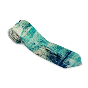Галстук 3D с принтом Прибрежная синева в Новосибирске, 100% полиэстер | Длина 148 см; Плотность 150-180 г/м2 | blue stones | seaside | берег моря | камни на берегу моря | прибрежная синева | синие камни | синий берег