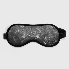 Маска для сна 3D с принтом Текстура камня черно белый узор в Новосибирске, внешний слой — 100% полиэфир, внутренний слой — 100% хлопок, между ними — поролон |  | Тематика изображения на принте: abstract | black and white | fashionable | мраморный | текстура камня | черно белый