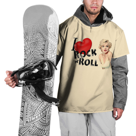 Накидка на куртку 3D с принтом NOSTALGIA FOR ROCK AND ROLL , 100% полиэстер |  | love | marilyn monroe | любовь | музыка | мэрилин монро | рок н ролл