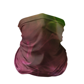 Бандана-труба 3D с принтом Неоновый дым   Розовый и зелёный в Курске, 100% полиэстер, ткань с особыми свойствами — Activecool | плотность 150‒180 г/м2; хорошо тянется, но сохраняет форму | abstraction | art | artwork | colorful | colors | fog | neon | smoke | surrealism | абстракция | арт | дым | искусство | неон | разноцветный | сюрреализм | туман | цвета