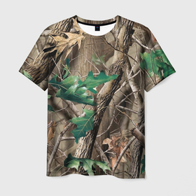 Мужская футболка 3D с принтом КАМУФЛЯЖ ЛЕСНОЙ в Курске, 100% полиэфир | прямой крой, круглый вырез горловины, длина до линии бедер | fishing | forest | military | trees | деревья | камуфляж | лес | маскировка | милитари | охота | природа | рыбалка | туризм