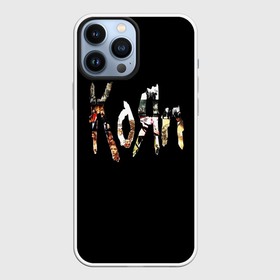 Чехол для iPhone 13 Pro Max с принтом KoЯn (Korn) лого ,  |  | korn | koяn | metal | группа | корн | коян | метал | ню метал | рок