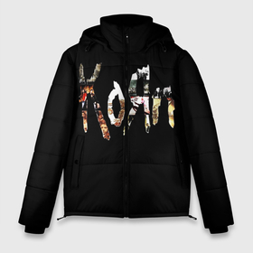 Мужская зимняя куртка 3D с принтом KoЯn (Korn) лого , верх — 100% полиэстер; подкладка — 100% полиэстер; утеплитель — 100% полиэстер | длина ниже бедра, свободный силуэт Оверсайз. Есть воротник-стойка, отстегивающийся капюшон и ветрозащитная планка. 

Боковые карманы с листочкой на кнопках и внутренний карман на молнии. | korn | koяn | metal | группа | корн | коян | метал | ню метал | рок