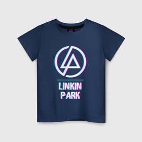 Детская футболка хлопок с принтом Linkin Park Glitch Rock , 100% хлопок | круглый вырез горловины, полуприлегающий силуэт, длина до линии бедер | band | glitch | linkin | linkin park | metal | park | rock | глитч | группа | линкин | метал | парк | рок | хард