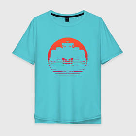 Мужская футболка хлопок Oversize с принтом формула 1 ред в Санкт-Петербурге, 100% хлопок | свободный крой, круглый ворот, “спинка” длиннее передней части | formula 1 | балид | гонки | льюис хэмилтон | ферари | формула 1 | формула 2 | формулв