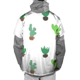 Накидка на куртку 3D с принтом Кактусы в горшках, паттерн в Кировске, 100% полиэстер |  | Тематика изображения на принте: cacti | cactus | green | plant | potted | succulent | горшок | зеленый | кактусы | колючий | колючки | мексика | минимализм | минималистичный | растение | суккуленты | цветок