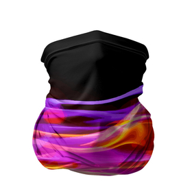 Бандана-труба 3D с принтом Abstract colorful waves в Екатеринбурге, 100% полиэстер, ткань с особыми свойствами — Activecool | плотность 150‒180 г/м2; хорошо тянется, но сохраняет форму | abstraction | color | neon | waves | абстпакция | волны | неон | цвет