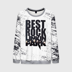 Мужской свитшот 3D с принтом Linkin Park BEST ROCK , 100% полиэстер с мягким внутренним слоем | круглый вырез горловины, мягкая резинка на манжетах и поясе, свободная посадка по фигуре | linkin park | альтернативный рок | линкин парк | лого | логотип | метал | ню метал | поп | поп рок | рок | рок группа | рэп метал | электроник рок