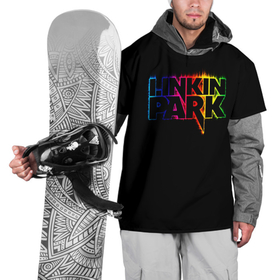 Накидка на куртку 3D с принтом Linkin Park neon в Екатеринбурге, 100% полиэстер |  | linkin park | альтернативный рок | линкин парк | лого | логотип | метал | ню метал | поп | поп рок | рок | рок группа | рэп метал | электроник рок