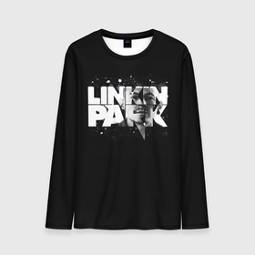 Мужской лонгслив 3D с принтом Linkin Park логотип с фото в Новосибирске, 100% полиэстер | длинные рукава, круглый вырез горловины, полуприлегающий силуэт | linkin park | альтернативный рок | линкин парк | лого | логотип | метал | ню метал | поп | поп рок | рок | рок группа | рэп метал | электроник рок