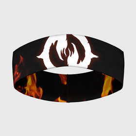 Повязка на голову 3D с принтом Chaoseum  Чаосеум  Fire в Тюмени,  |  | chaoseum | emblem | fire | logo | music | rock | лого | логотип | музыка | огонь | рок | чаосеум | эмблема