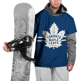 Накидка на куртку 3D с принтом Торонто Мейпл Лифс Форма , 100% полиэстер |  | nhl | toronto maple leafs | нхл | торонто мейпл лифс | хоккей