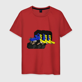 Мужская футболка хлопок с принтом Ena vomit в Екатеринбурге, 100% хлопок | прямой крой, круглый вырез горловины, длина до линии бедер, слегка спущенное плечо. | animation | art | ena | joel g | surreal