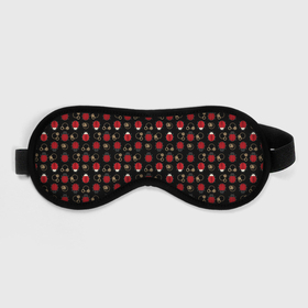 Маска для сна 3D с принтом Красные Божьи коровки на черном фоне ladybug , внешний слой — 100% полиэфир, внутренний слой — 100% хлопок, между ними — поролон |  | beetles | black | ladybug | red | божья коровка | детский | жуки | красный | черный