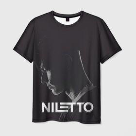 Мужская футболка 3D с принтом Данил Прытков  Нилетто , 100% полиэфир | прямой крой, круглый вырез горловины, длина до линии бедер | niletto | данил прытков | музыка | нилетто | певец | поп