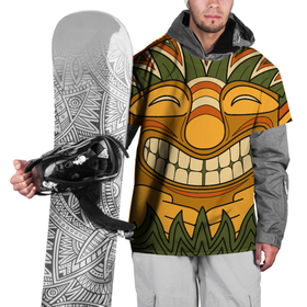 Накидка на куртку 3D с принтом Polynesian tiki LUCKY , 100% полиэстер |  | africa | banana | bora bora | fiji | hawaii | island | nature | ocean | polynesia | samoa | tahiti | tiki | африка | гаваи | дикие племена | индеец | истукан | лето | орнамент | острова | племя | пляж | полинезия | серфинг | тики | тропики | туризм