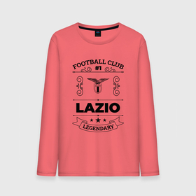 Мужской лонгслив хлопок с принтом Lazio: Football Club Number 1 Legendary в Белгороде, 100% хлопок |  | club | football | lazio | logo | клуб | лацио | лого | мяч | символ | спорт | футбол | футболист | футболисты | футбольный