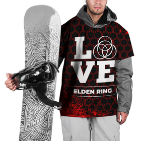 Накидка на куртку 3D с принтом Elden Ring Love Классика в Курске, 100% полиэстер |  | 
