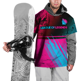 Накидка на куртку 3D с принтом League of Legends Neon Gradient в Тюмени, 100% полиэстер |  | league | league of legends | legends | logo | градиент | игра | игры | краска | легенд | лиг оф ледженс | лига | лого | логотип | неон | символ
