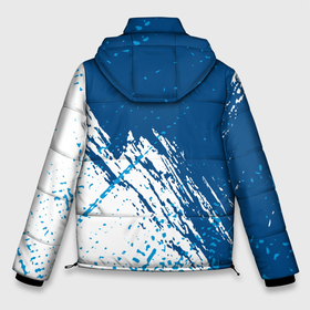 Мужская зимняя куртка 3D с принтом napoli   краска в Белгороде, верх — 100% полиэстер; подкладка — 100% полиэстер; утеплитель — 100% полиэстер | длина ниже бедра, свободный силуэт Оверсайз. Есть воротник-стойка, отстегивающийся капюшон и ветрозащитная планка. 

Боковые карманы с листочкой на кнопках и внутренний карман на молнии. | club | footbal | logo | napoli | ssc | знак | клуб | логотип | логотипы | наполи | символ | символы | форма | футбол | футбольная | футбольный